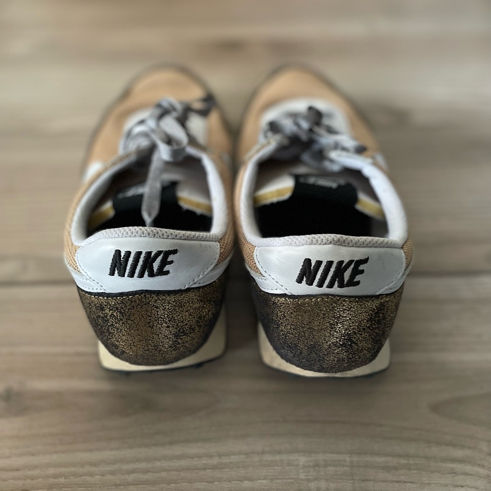Gold Nike Sneakers